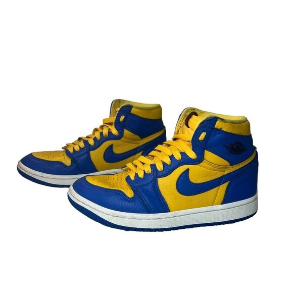 Nike Youth Air Jordan Retro Hi/Ylw/Fd2596-700/tag size 6Y - Picture 5 of 9